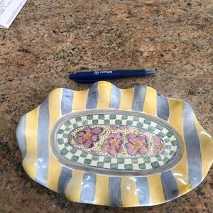 Mackenzie-Childs small dish